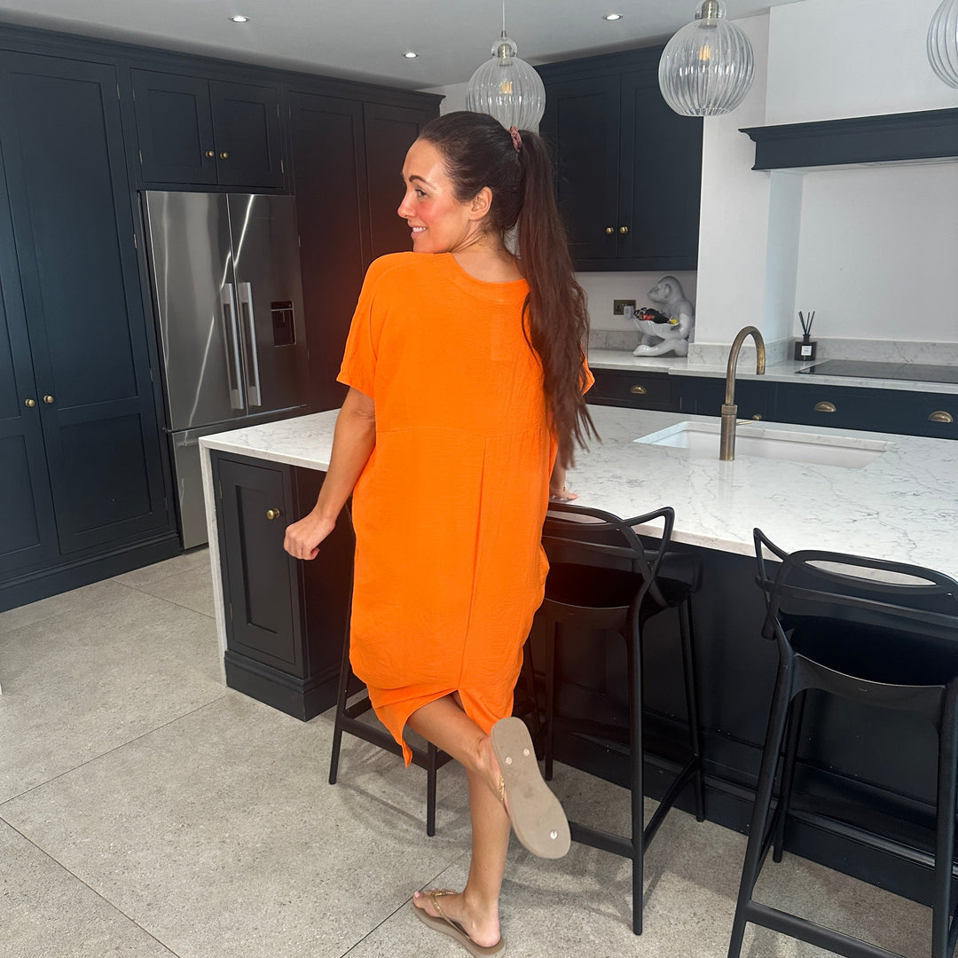 Olivia V-neck Summer Dress