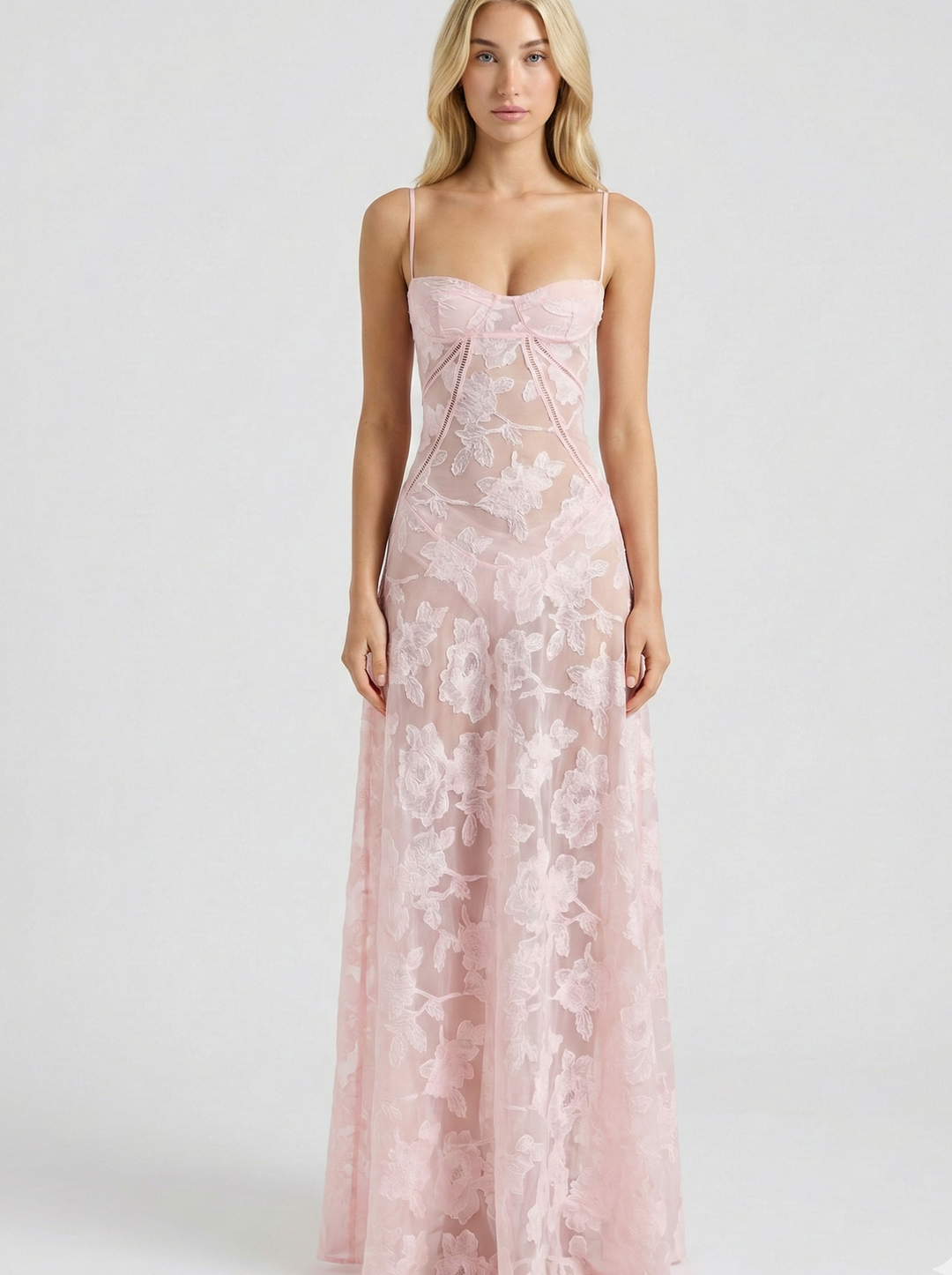 Lace Maxi Dress – Romantic Elegant Occasion Dress for Women