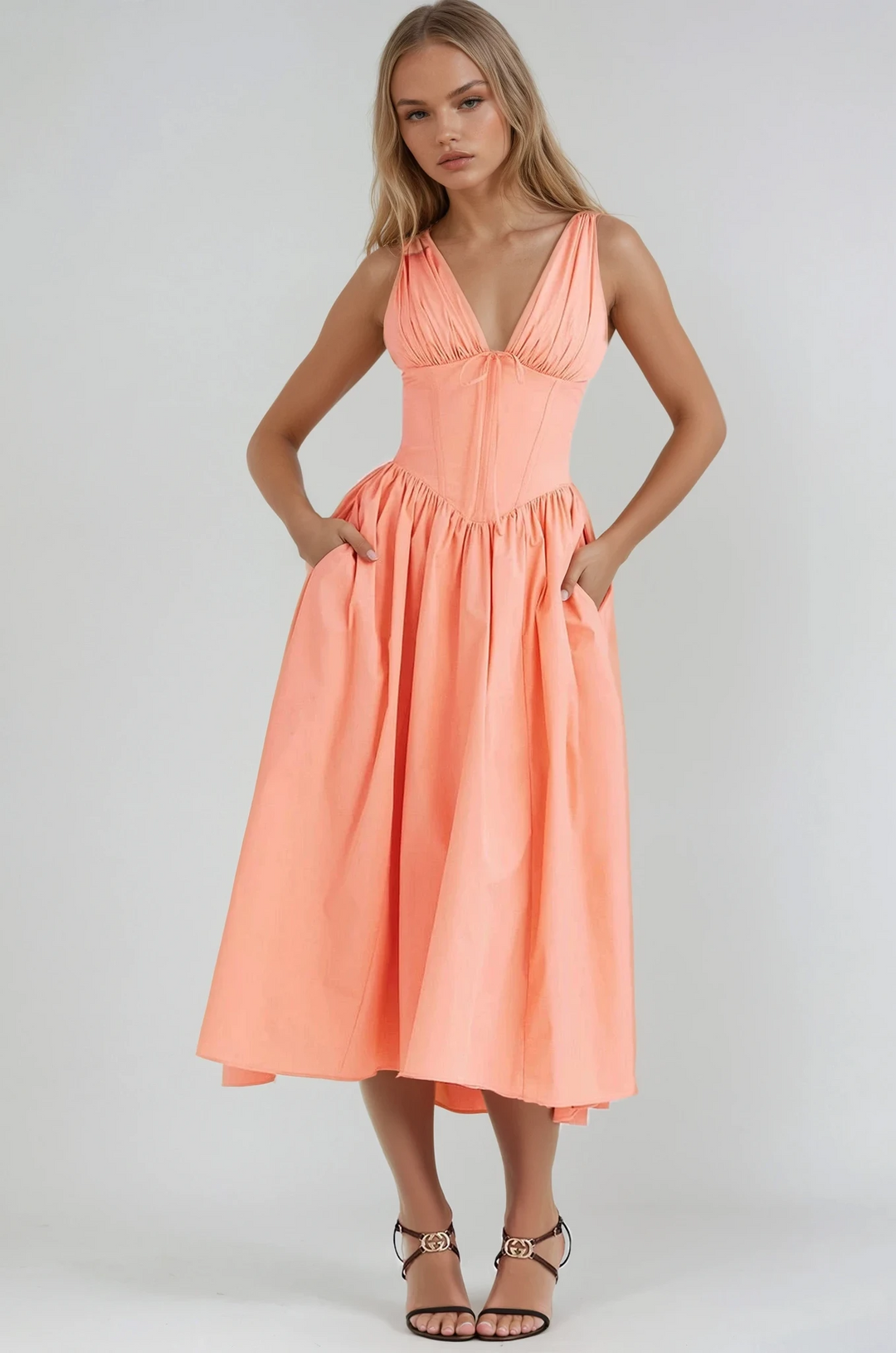 Women’s Summer Dress | Midi Length Skirt
