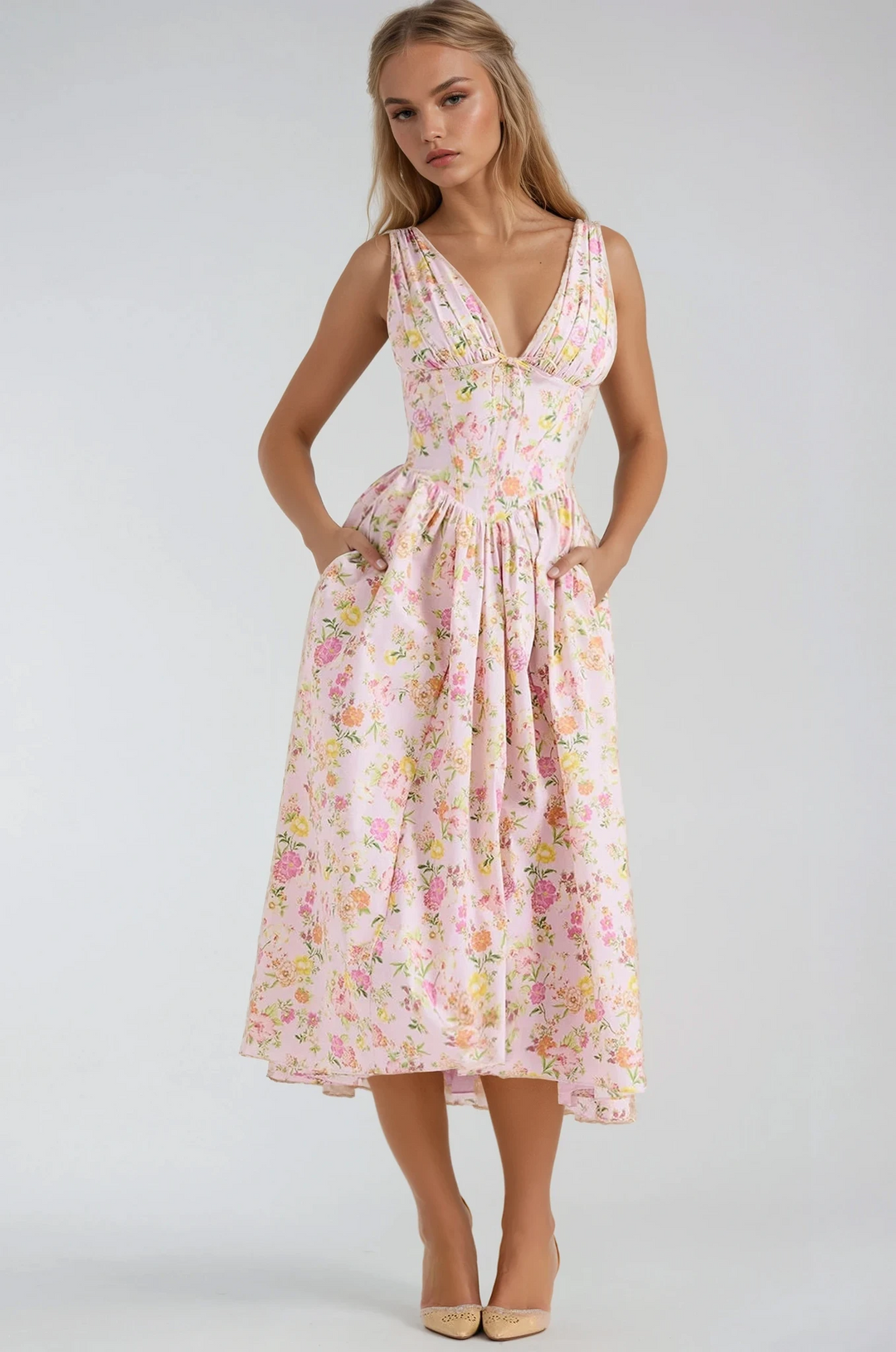 Women’s Summer Dress | Midi Length Skirt