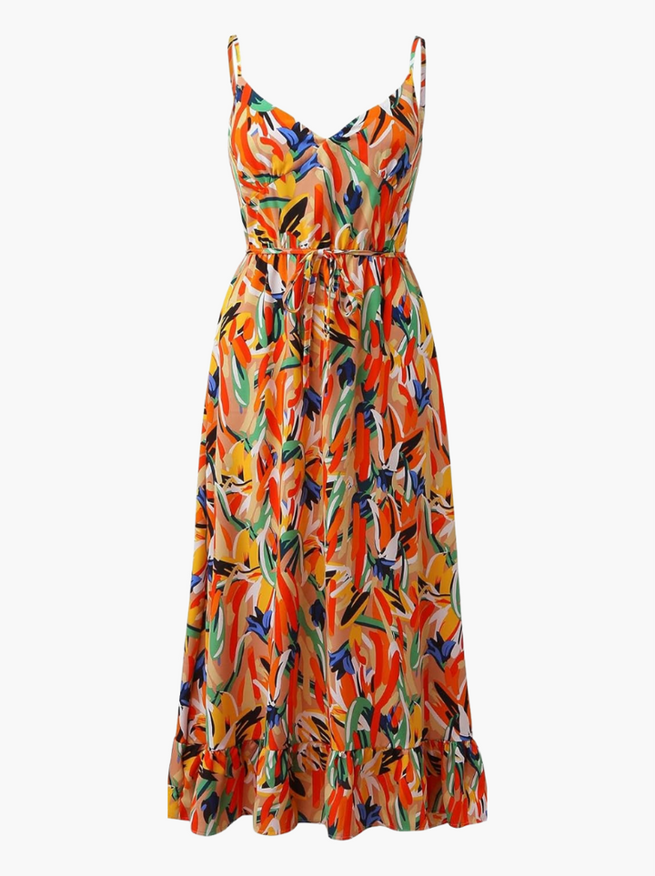 Women's Dress | Spaghetti Straps Midi