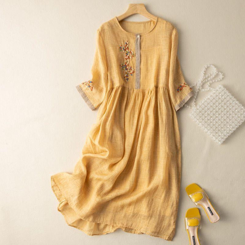 Women’s Dress | Embroidered Detailing Maxi