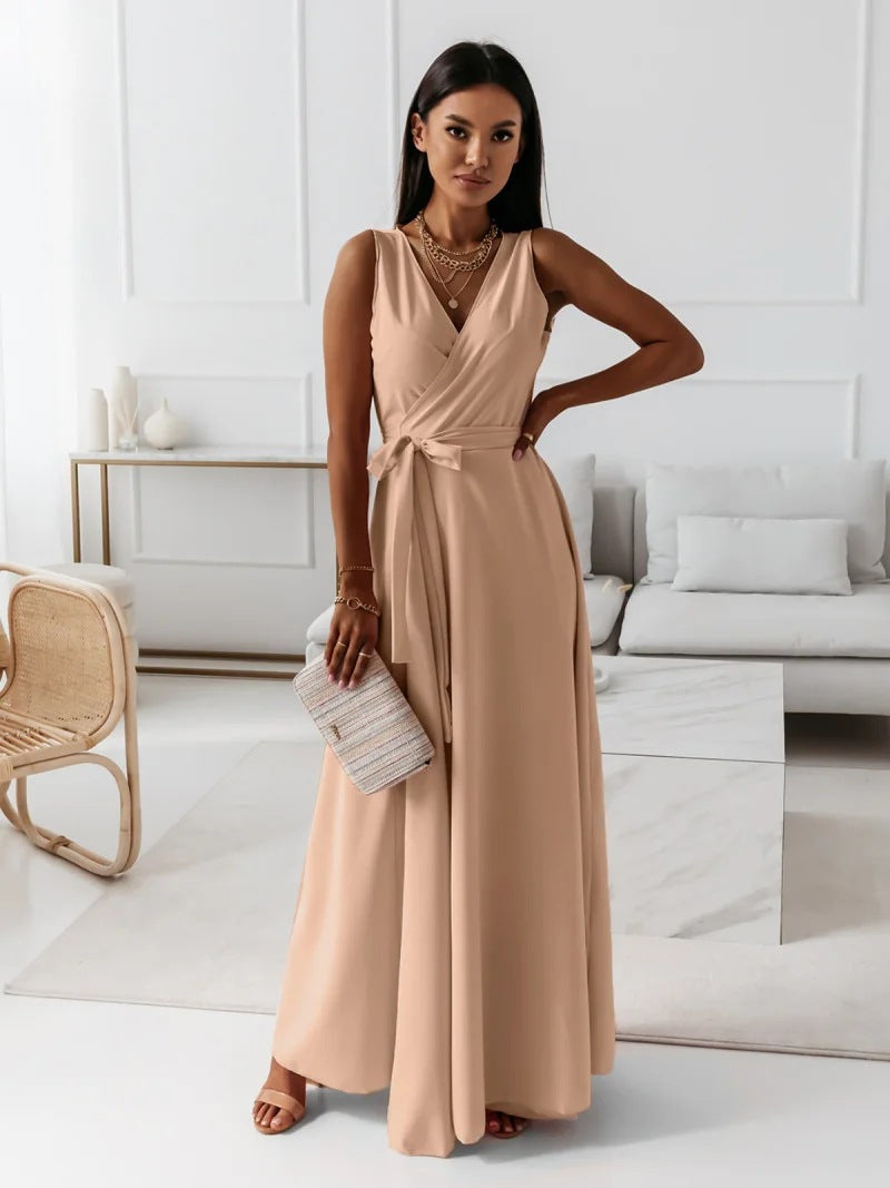 Hailey | Women Elegant Wedding Guest Wrap Maxi Dress