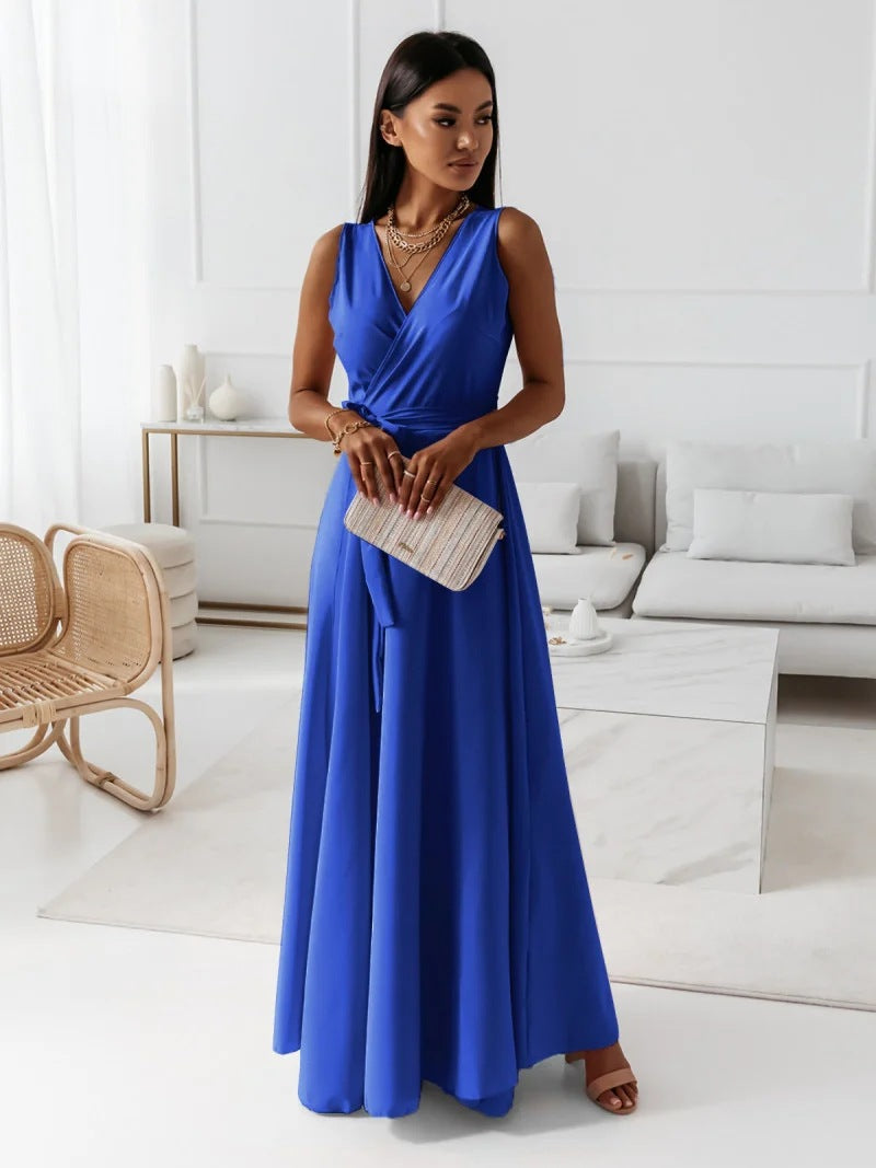 Hailey | Women Elegant Wedding Guest Wrap Maxi Dress