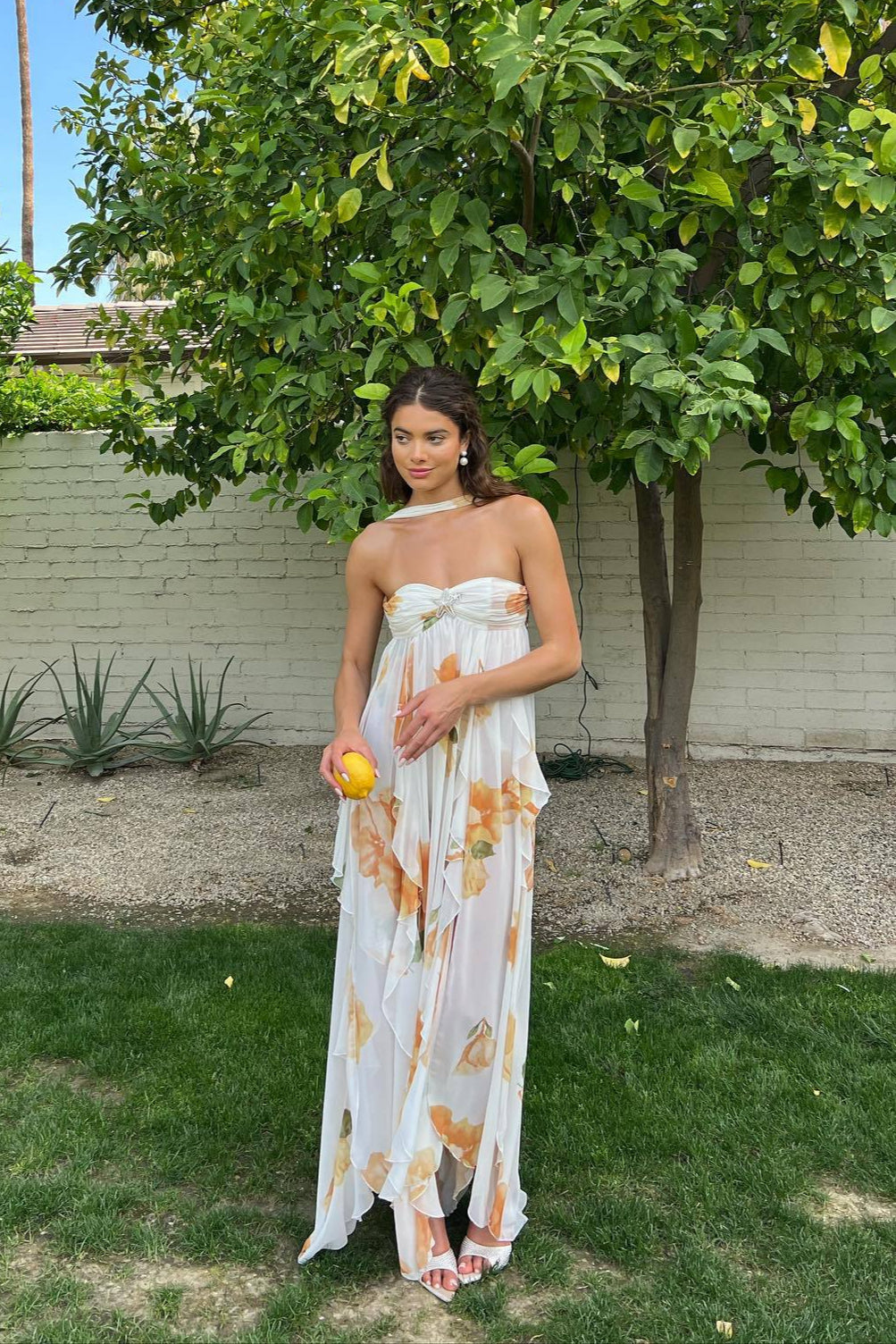 Women’s Dress | Halter Strap Maxi