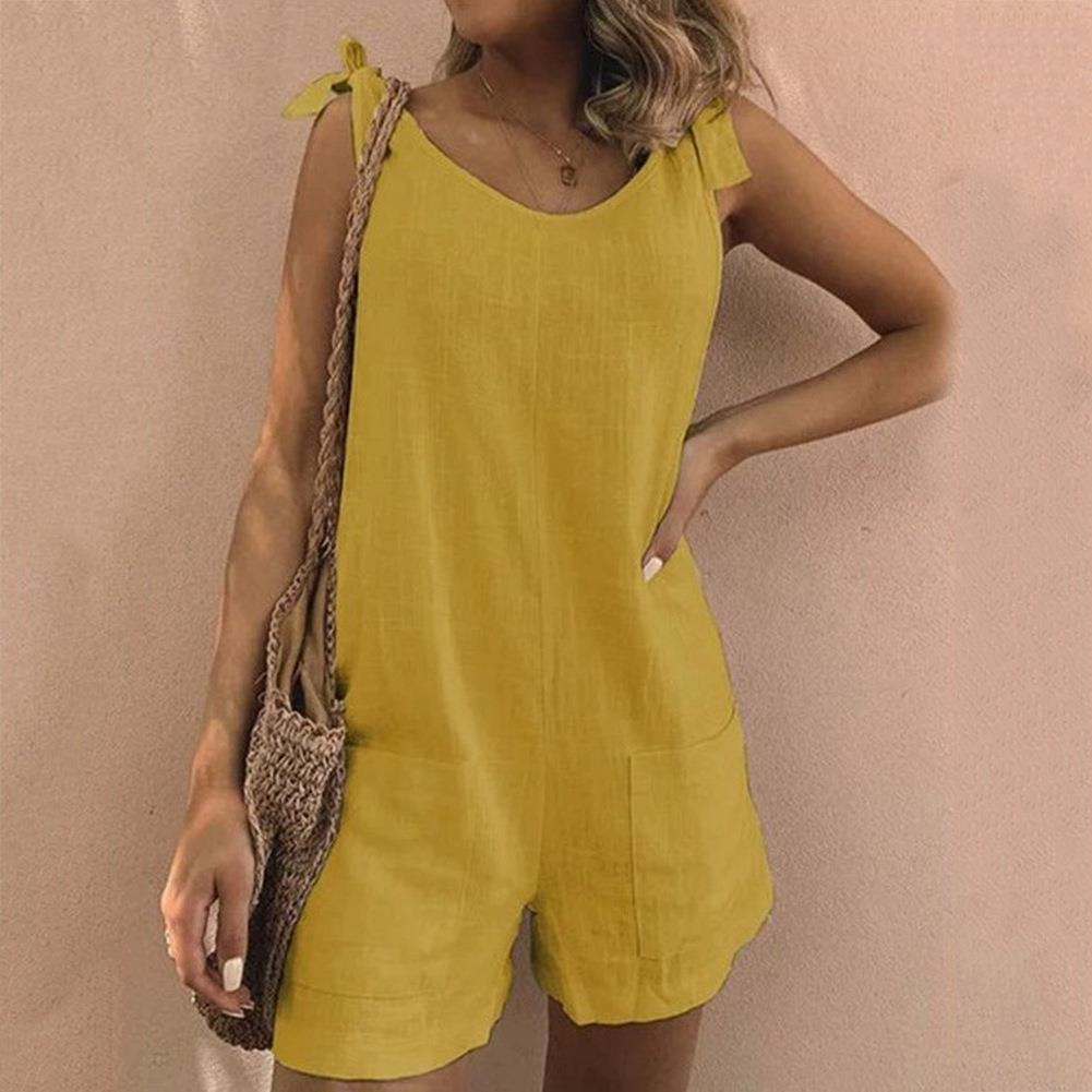 Women’s Playsuit | Tie Shoulder Straps