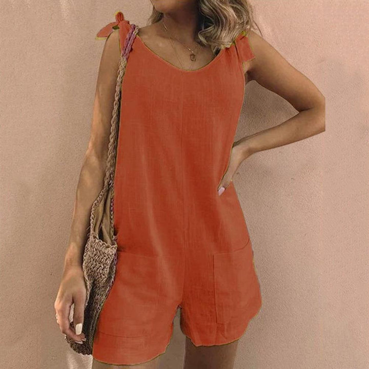 Women’s Playsuit | Tie Shoulder Straps