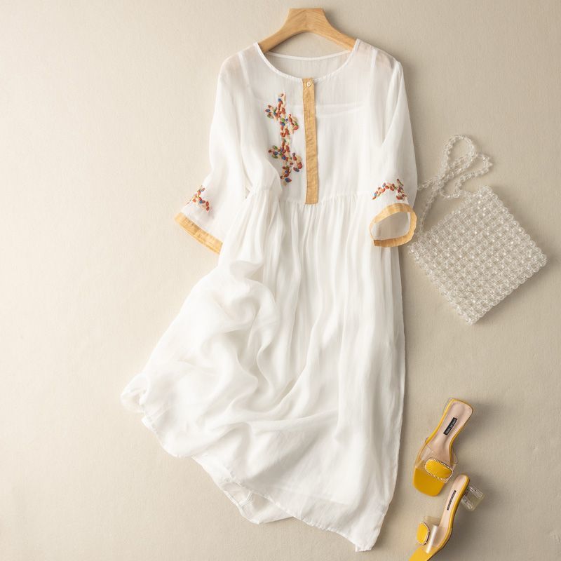 Women’s Dress | Embroidered Detailing Maxi