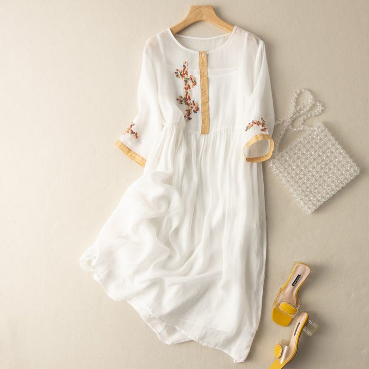 Women’s Dress | Embroidered Detailing Maxi