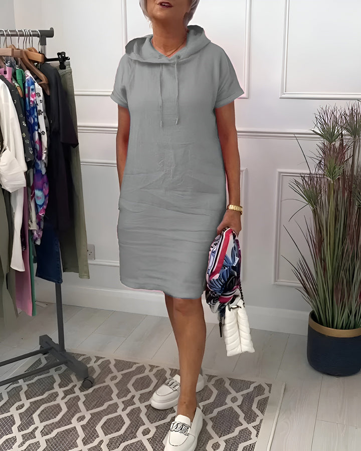 Women’s Dress | Short Sleeve Casual Knee Length