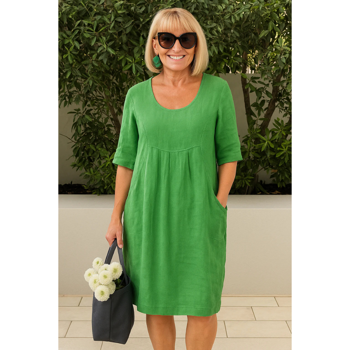 Women's Summer Dress | Short Sleeves Loose Shape