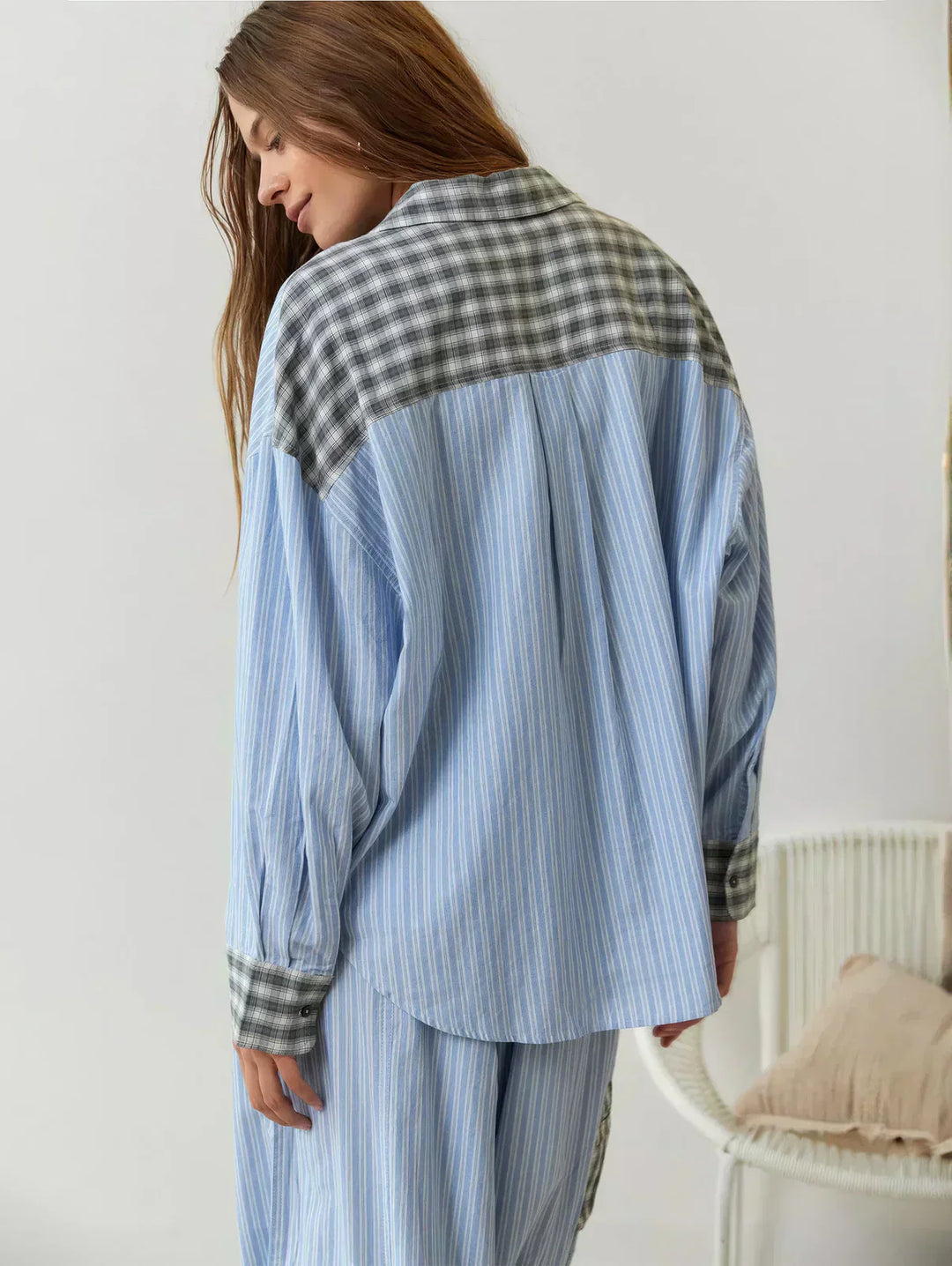 Grace | Women Spring Plaid Two Piece Set