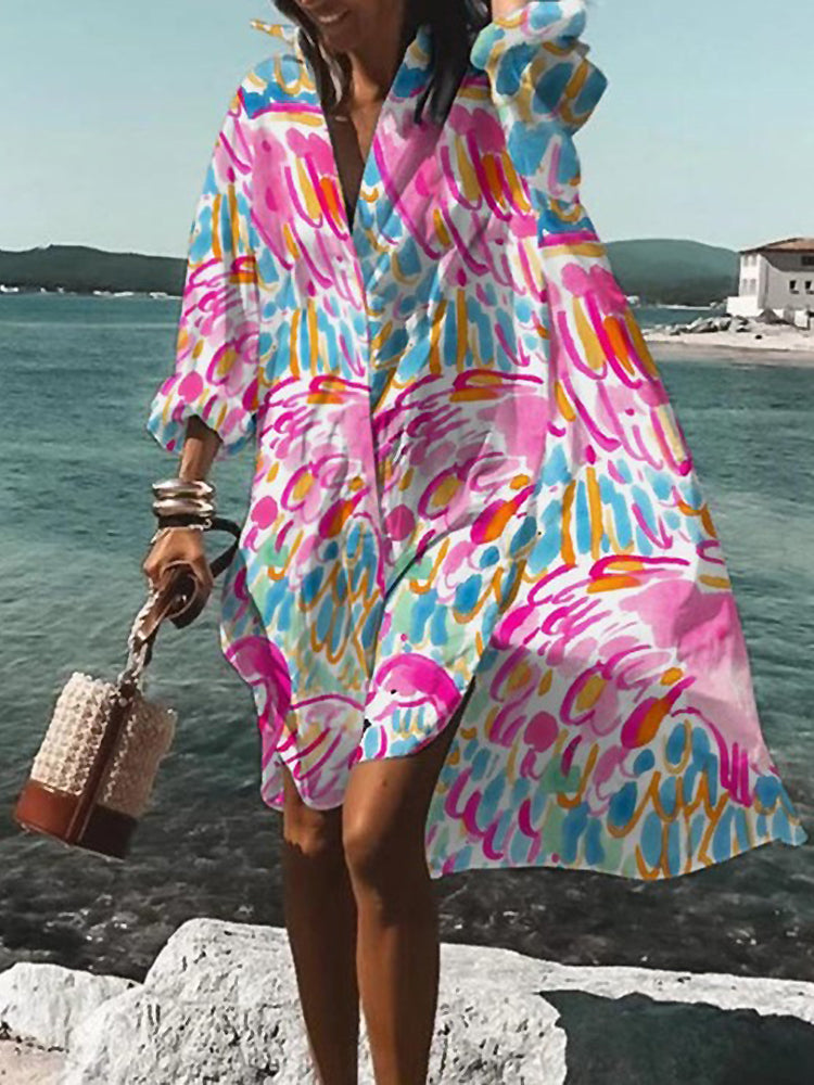 Women’s Dress | V-shaped Neckline