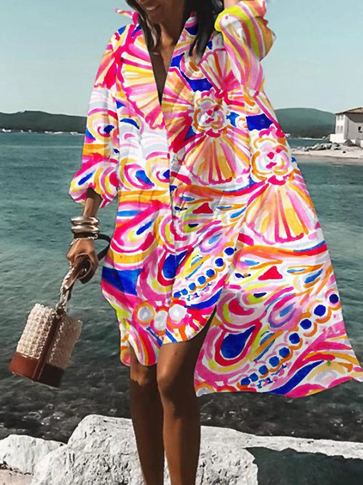 Women’s Dress | V-shaped Neckline
