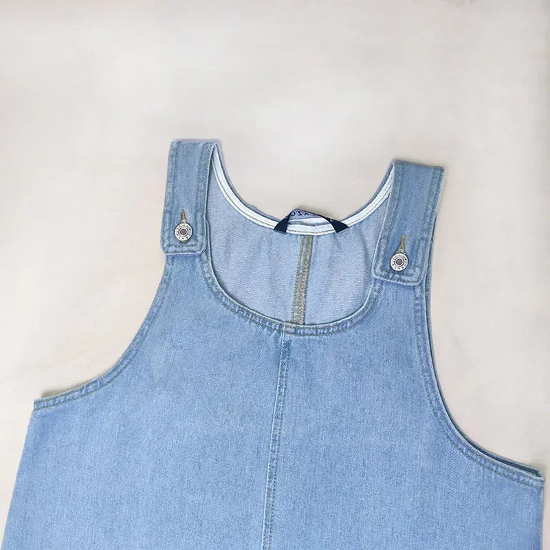 Women's Summer Dress | Round Neckline Oversized Pockets