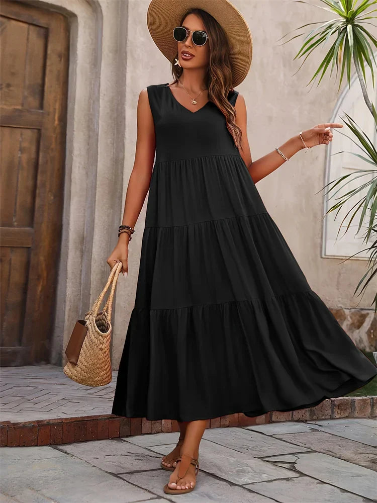 Jenna™ | Colorful Maxi Dress