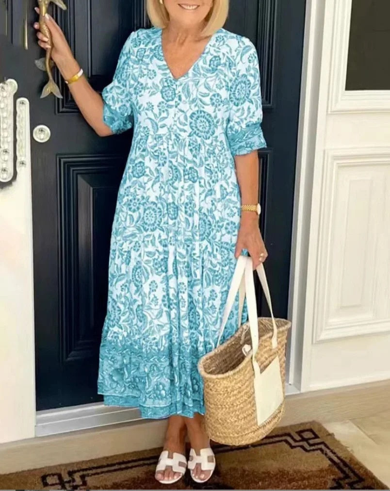 Women’s Dress | Floral Pattern Maxi