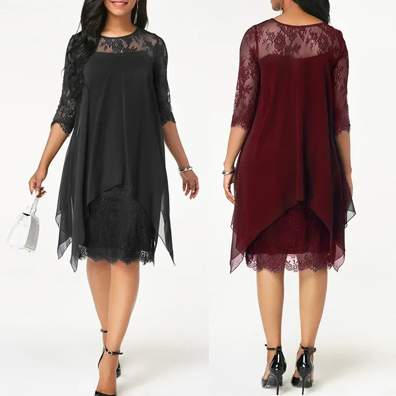 Dress For Women | Knee-length Inner layer