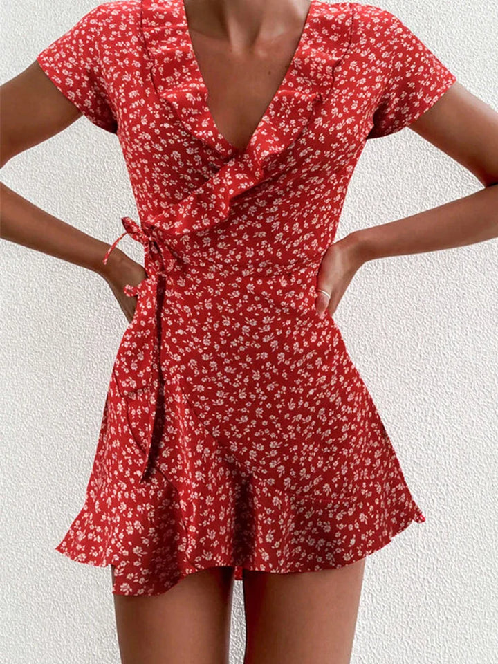 Chloe - Floral Wrap Dress