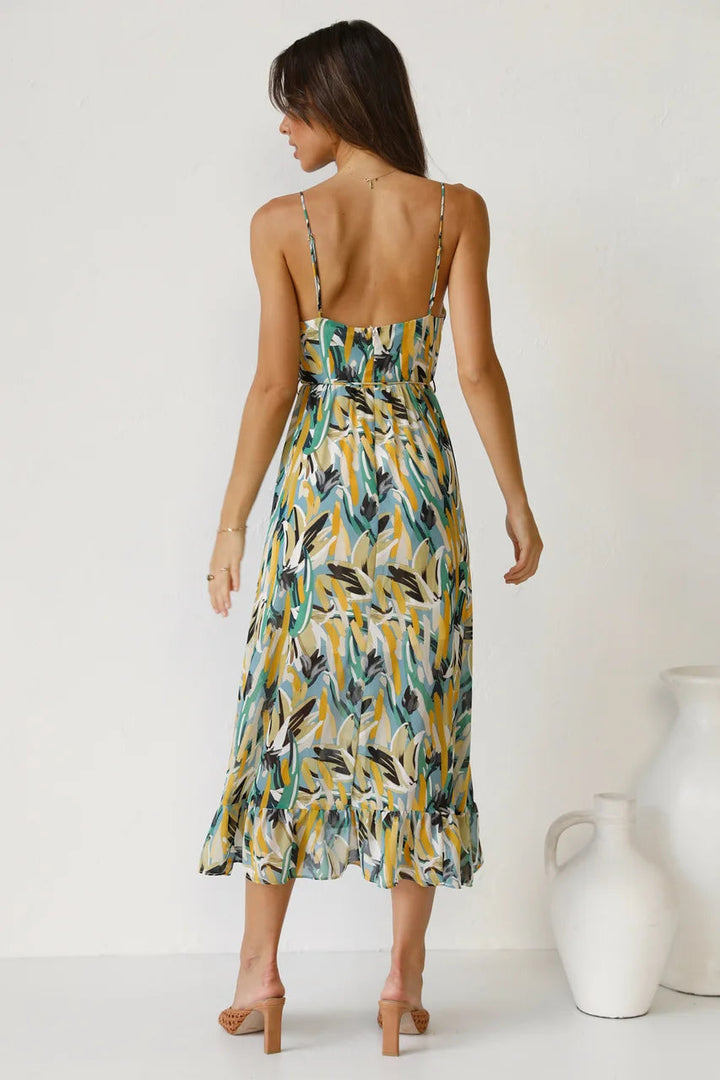 Women's Dress | Spaghetti Straps Midi