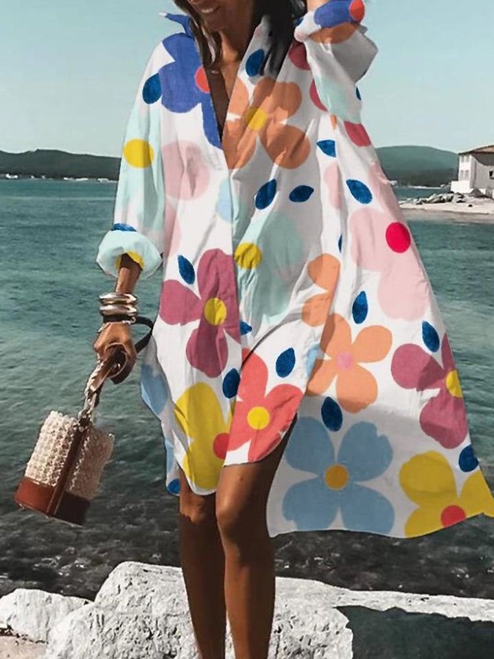 Women’s Dress | V-shaped Neckline