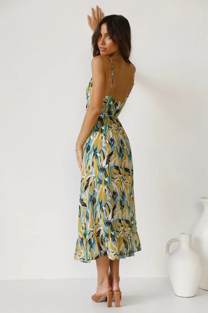 Women's Dress | Spaghetti Straps Midi