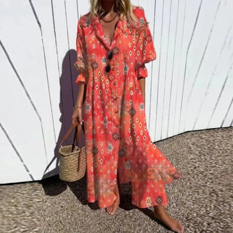 Women's Dress | Long Sleeve Floral Style