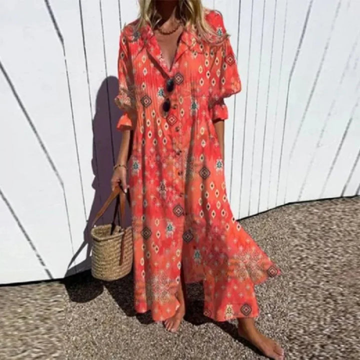 Women's Dress | Long Sleeve Floral Style