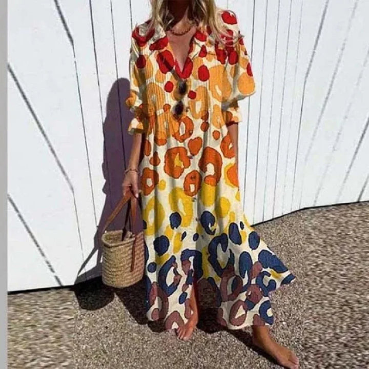 Women's Dress | Long Sleeve Floral Style