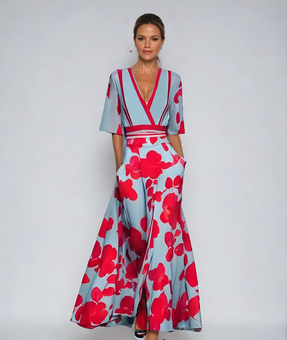 Women's Dress | Floral Maxi Length