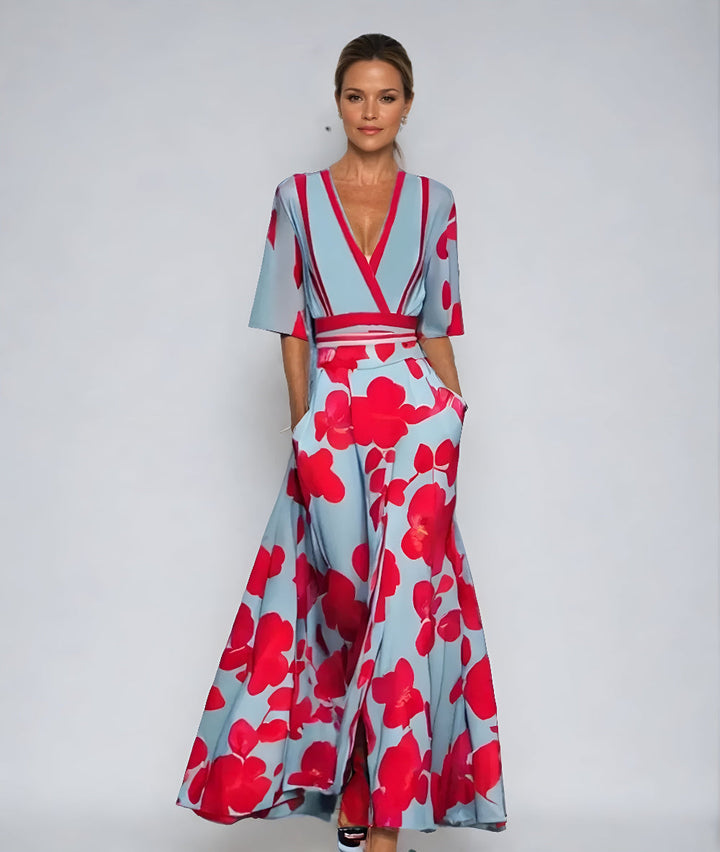 Women's Dress | Floral Maxi Length