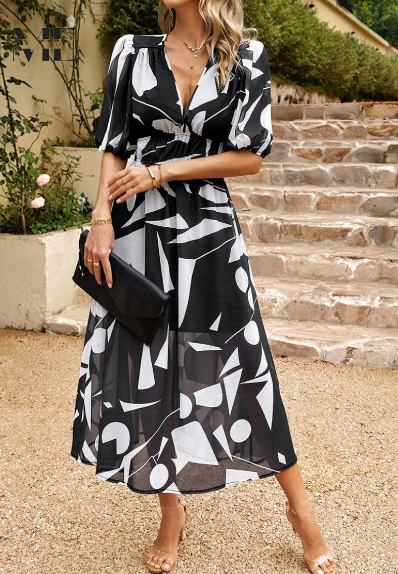 Women's Dress | Printed Floral Midi