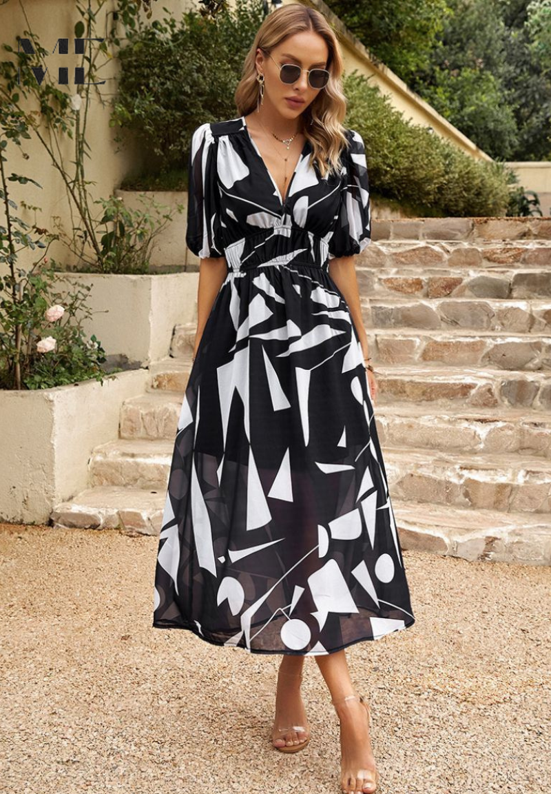 Women's Dress | Printed Floral Midi