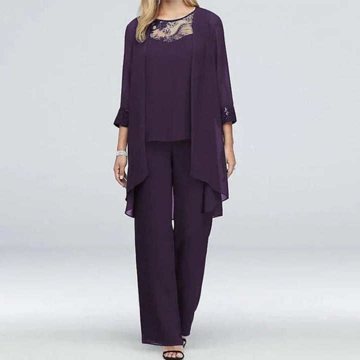 Chloe | Women’s Spring Three Piece Pant Set