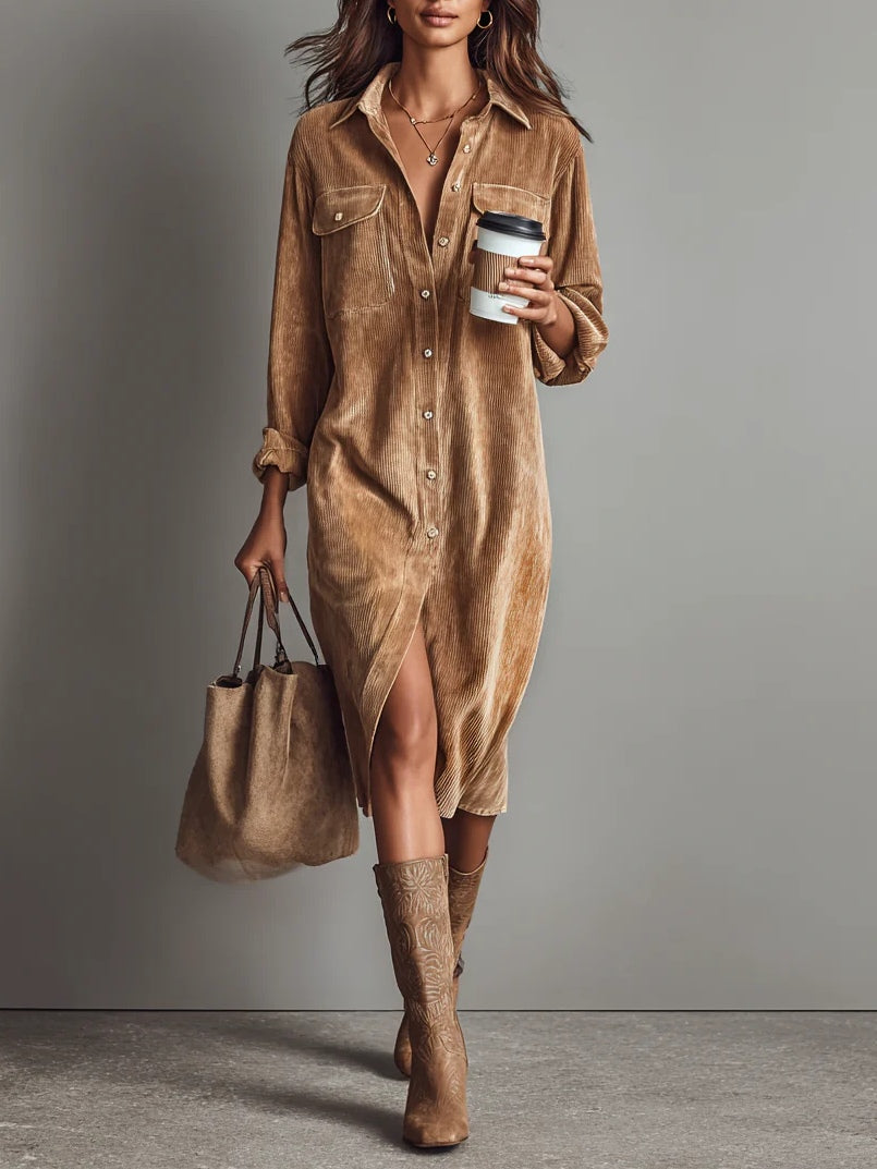 Women's Dress | Chest Pocket Detail