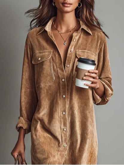 Women's Dress | Chest Pocket Detail