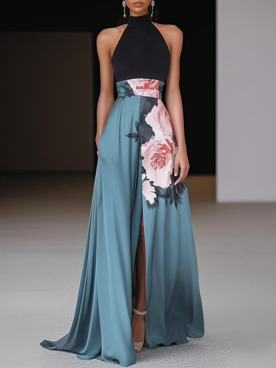 Women’s Dress | Crew Neckline Design