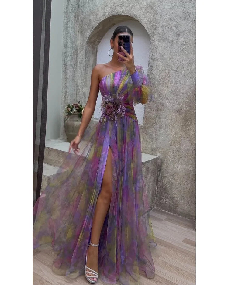 Cecelia One Sleeve Dress