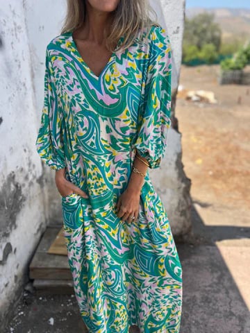 Evelyn Boho Maxi Dress
