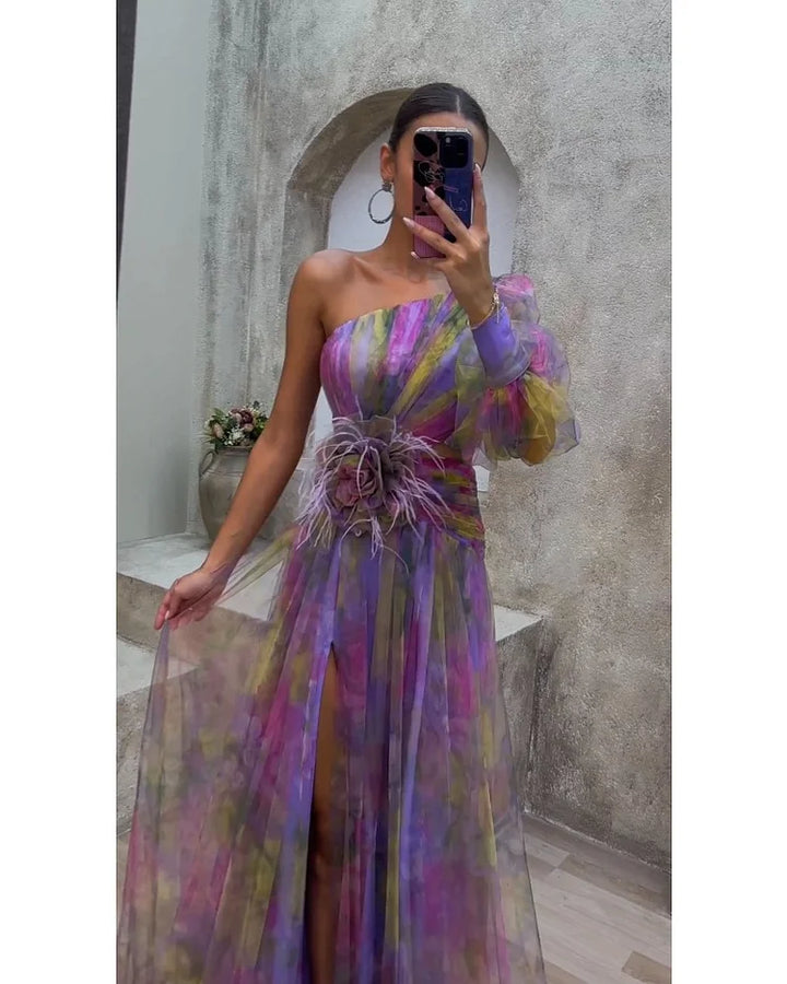 Cecelia One Sleeve Dress