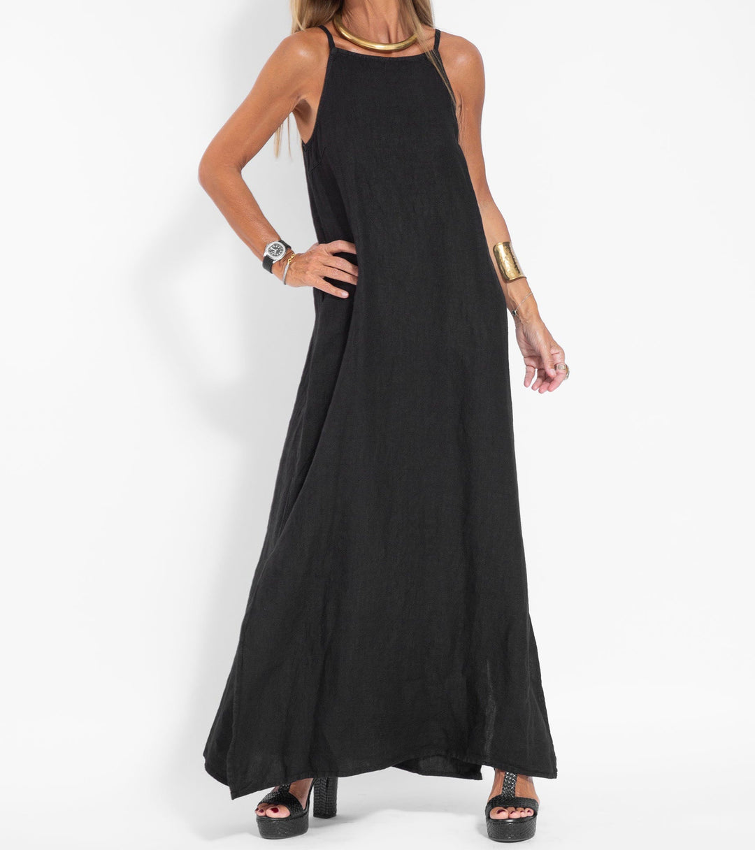 Sharon Sleeveless Maxi Dress
