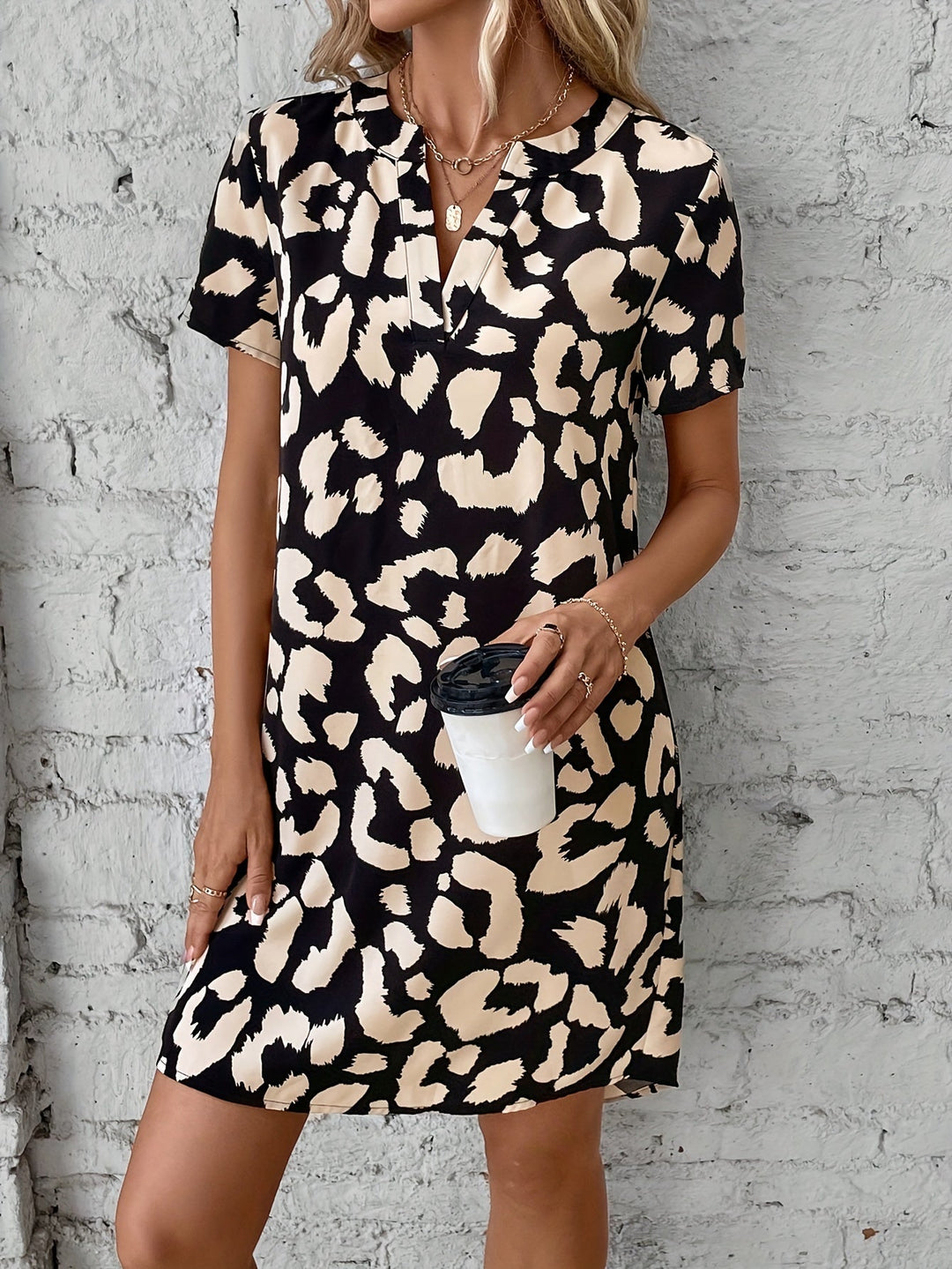 Casual Vacation Women's Printed Dress