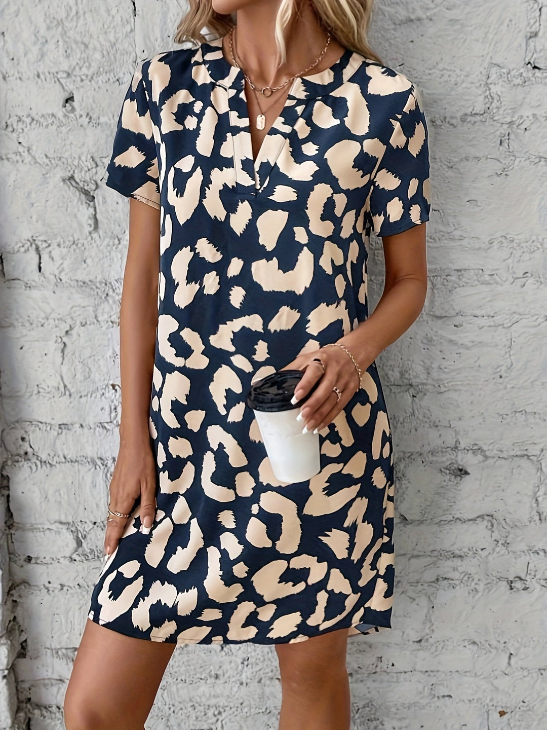 Casual Vacation Women's Printed Dress