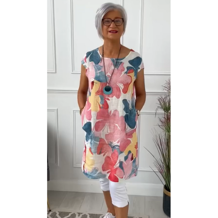 Women’s Summer Dress | Short Cap Sleeves