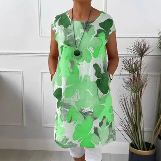 Women’s Summer Dress | Short Cap Sleeves