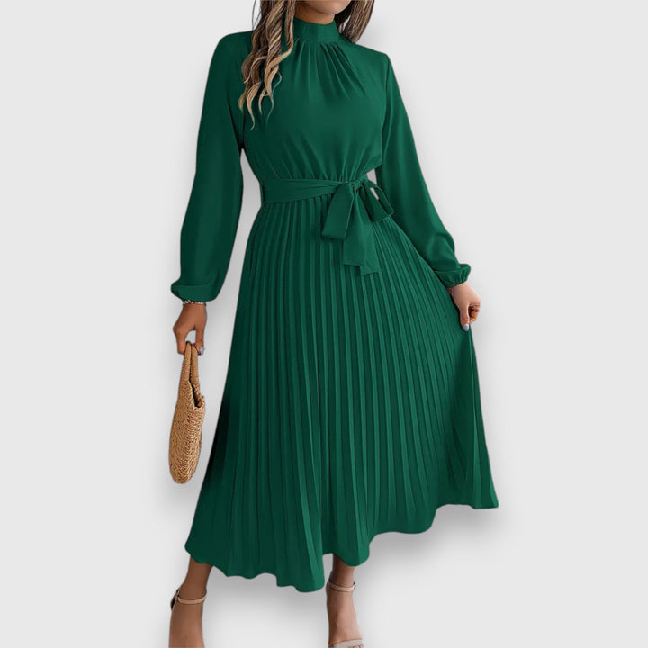 Women's Dress | High Neck Midi