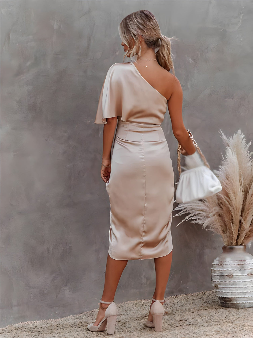 Layla - One-Shoulder Party Dress