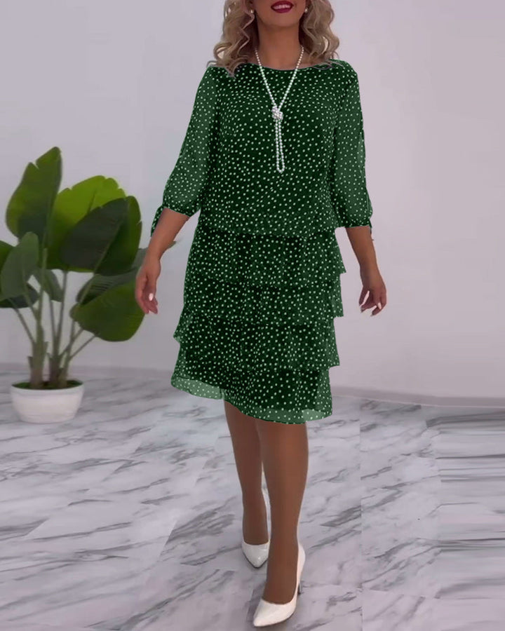 Susan Polka Dot Lace Dress