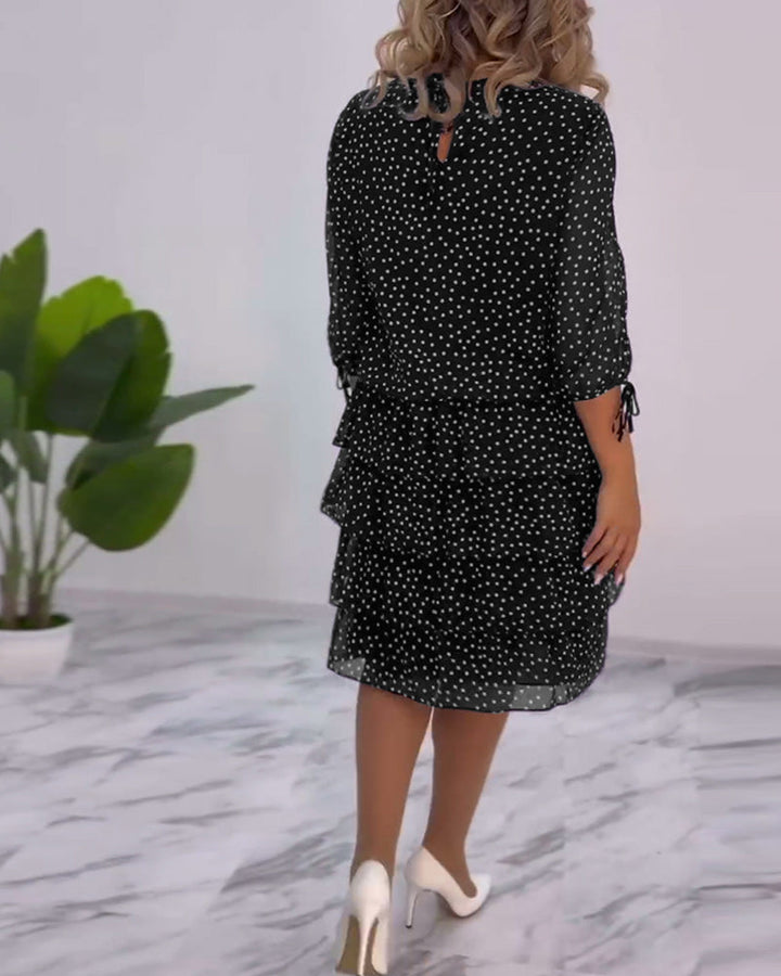 Susan Polka Dot Lace Dress
