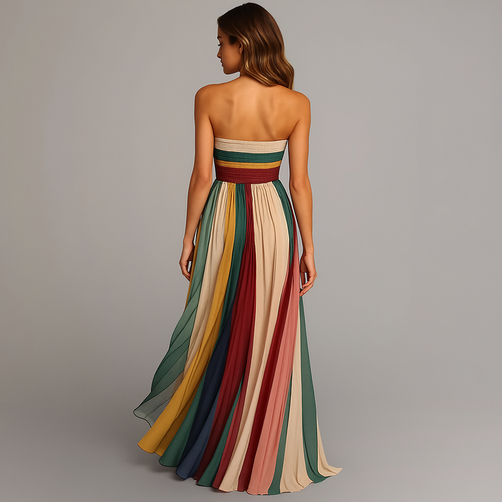 Women's Dress | Paneled Skirt Maxi